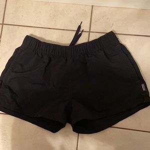 Black Patagonia shorts